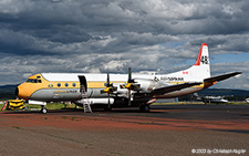Lockheed L.188C Electra | C-FLJO | Air Spray | PRINCE GEORGE (CYXS/YXS) 10.08.2023