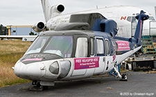 Sikorsky S.76A | C-GBVZ | untitled  |  used by the University of Fraser Valley as training rig | ABBOTSFORD (CYXX/YXX) 10.07.2023