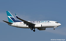 Boeing 737-7CT | C-FWSY | WestJet | CALGARY INTL. (CYYC/YYC) 19.07.2023