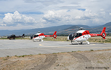 Eurocopter EC120 B | C-FLCN | untitled (Topflight)  |  View of Topflight's ramp | PENTICTON (CYYF/YYF) 12.07.2023