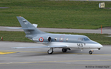 AMD Falcon 10 MER | 143 | French Navy  |  operated by 57S | Z&UUML;RICH (LSZH/ZRH) 12.01.2023