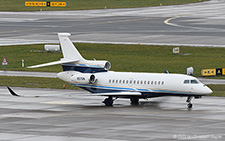 Dassault Falcon 8X | N57SN | untitled (Sony Aviation)  |  This Falcon 8X is depicted just before being de-iced for its long flight to Anchorage | Z&UUML;RICH (LSZH/ZRH) 18.01.2023
