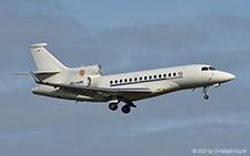 Dassault Falcon 7X | OO-LUM | Belgian Air Component (Luxaviation Belgium)  |  The titles 'Belgian Air Force' are not correct.  | Z&UUML;RICH (LSZH/ZRH) 19.01.2023