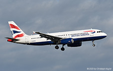 Airbus A320-232 | G-EUYA | British Airways | Z&UUML;RICH (LSZH/ZRH) 19.01.2023