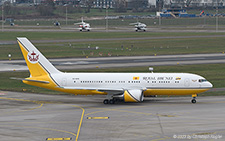 Boeing 767-27GER | V8-MHB | Government of Brunei | Z&UUML;RICH (LSZH/ZRH) 28.01.2023