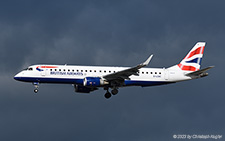 Embraer ERJ-190LR | G-LCAC | BA CityFlyer | Z&UUML;RICH (LSZH/ZRH) 01.02.2023