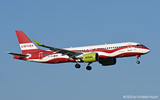 Airbus A220-300 | YL-CSL | Air Baltic | Z&UUML;RICH (LSZH/ZRH) 12.02.2023