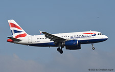 Airbus A319-131 | G-EUPP | British Airways | Z&UUML;RICH (LSZH/ZRH) 12.02.2023