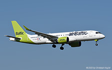 Airbus A220-300 | YL-AAU | Air Baltic  |  Flying for Swiss International Air Lines | Z&UUML;RICH (LSZH/ZRH) 05.04.2023