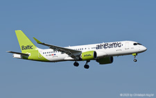 Airbus A220-300 | YL-ABB | Air Baltic  |  Flying for Swiss International Air Lines | Z&UUML;RICH (LSZH/ZRH) 05.04.2023