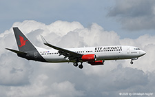 Boeing 737-8Q8 | 9A-ABC | ETF Airways  |  Flying for Air Serbia | Z&UUML;RICH (LSZH/ZRH) 27.04.2023