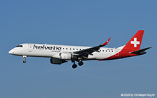 Embraer ERJ-190LR | HB-JVO | Helvetic Airways | Z&UUML;RICH (LSZH/ZRH) 04.05.2023