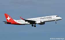 Embraer ERJ-190STD | HB-JVX | Helvetic Airways | Z&UUML;RICH (LSZH/ZRH) 15.09.2023