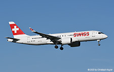 Bombardier CSeries 300 | HB-JCE | Swiss International Air Lines | Z&UUML;RICH (LSZH/ZRH) 13.10.2023