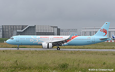 Airbus A321-251nx | D-AYAW | Airbus Industries (Loongair) | HAMBURG FINKENWERDER (EDHI/XFW) 04.06.2024