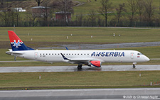 Embraer ERJ-195LR | OY-GDC | Air Serbia | Z&UUML;RICH (LSZH/ZRH) 18.01.2024