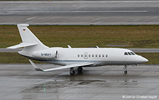 Dassault Falcon 2000LX | D-BEKY | untitled (BASF) | Z&UUML;RICH (LSZH/ZRH) 18.01.2024