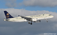 Airbus A320-214 | HZ-ASB | Saudi Arabian Airlines | Z&UUML;RICH (LSZH/ZRH) 19.01.2024