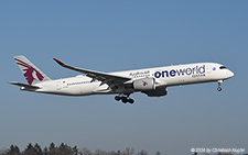 Airbus A350-941 | A7-ALZ | Qatar Airways | Z&UUML;RICH (LSZH/ZRH) 31.01.2024