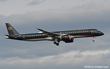 Embraer ERJ-195-E2 | JY-REA | Royal Jordanian Airlines  |  First visit of Royal Jordaniena Airlines using the new Embraer ERJ-195-E2  | Z&UUML;RICH (LSZH/ZRH) 14.02.2024