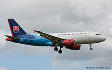 Airbus ACJ319-115X | OM-BYA | Government of Slovakia | Z&UUML;RICH (LSZH/ZRH) 15.06.2024