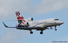 Dassault Falcon 900LX (Envoy IV CC.1) | G-ZAHS | Royal Air Force (Centreline Air Charter) | Z&UUML;RICH (LSZH/ZRH) 15.06.2024