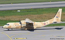 CASA 295 | SU-BSK | Egyptian Air Force | Z&UUML;RICH (LSZH/ZRH) 05.07.2024