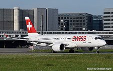 Bombardier CSeries 300 | HB-JCJ | Swiss International Air Lines | Z&UUML;RICH (LSZH/ZRH) 06.07.2024