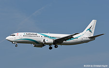 Boeing 737-4Q8 | TC-TLD | Tailwind Airlines  |  15th anniversary sticker | Z&UUML;RICH (LSZH/ZRH) 19.07.2024