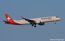 Embraer ERJ-195AR | HB-JVW | Helvetic Airways  |  Arriving in Zurich as flight 2L9511 on delivery from Reykjavik | Z&UUML;RICH (LSZH/ZRH) 25.07.2024