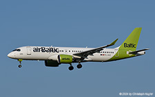 Airbus A220-300 | YL-AAV | Air Baltic | Z&UUML;RICH (LSZH/ZRH) 25.07.2024