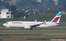 Boeing 737-86N | OK-TVU | Eurowings | Z&UUML;RICH (LSZH/ZRH) 02.08.2024