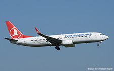 Boeing 737-8F2 | TC-JVU | Turkish Airlines | Z&UUML;RICH (LSZH/ZRH) 19.09.2024
