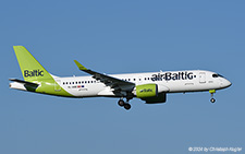 Airbus A220-300 | YL-ABE | Air Baltic | Z&UUML;RICH (LSZH/ZRH) 21.09.2024
