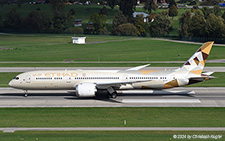 Boeing 787-9 | A6-BLT | Etihad Airways | Z&UUML;RICH (LSZH/ZRH) 11.10.2024