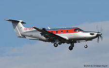 Pilatus PC-12/47E | OY-VLT | untitled (Air Alsie)  |  This Pilatus PC-12 is captured arriving from Sonderborg as flight MMD1948. | Z&UUML;RICH (LSZH/ZRH) 24.10.2024
