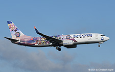 Boeing 737-8HC | TC-SPE | SunExpress  |  PAW Patrol: The Mighty Movie cs | Z&UUML;RICH (LSZH/ZRH) 15.11.2024