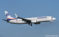 Boeing 737-8EH | TC-SPY | SunExpress  |  This aircraft only entered service with SunExpress on 07JUN2024. | Z&UUML;RICH (LSZH/ZRH) 16.11.2024