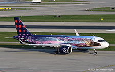 Airbus A320-251n | OO-SBB | Brussels Airlines  |  This Airbus A320 is promoting the Tommowland music festival. The eagle named 