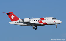 Bombardier Challenger 650 NG | HB-JWB | Swiss Air Ambulance | Z&UUML;RICH (LSZH/ZRH) 27.11.2024