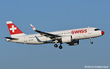 Airbus A320-271n | HB-JDG | Swiss International Air Lines  |  with red nose | Z&UUML;RICH (LSZH/ZRH) 26.12.2024