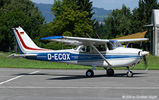 Reims/Cessna F172L | D-ECQX | untitled (Aero Club Bodensee)  |  This Reims/Cessna F172L is based here and departs for a pleasure flight. | DORNBIRN HOHENEMS (LOIH/HOH) 07.08.2025