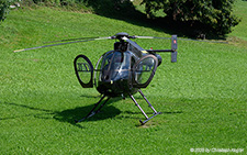 MD Helicopters 520N | HB-ZTI | untitled (Fuchs Helikopter)  |  This MD 520N of Fuchs Helikopters is spending the lunch break at the Villa Honegg high above Lac Lucerne | LSHO 25.08.2025