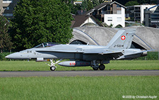 McDonnell Douglas F/A-18C Hornet | J-5014 | Swiss Air Force | EMMEN (LSME/---) 10.07.2025