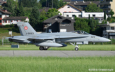 McDonnell Douglas F/A-18C Hornet | J-5023 | Swiss Air Force | EMMEN (LSME/---) 10.07.2025