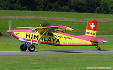 Pilatus PC-6/350-H2 | HB-FAN | private  |  This local based Pilatus PC-6 is a must for the Fl&uuml;gerchilbi at Langenthal. | LANGENTHAL BLEIENBACH (LSPL/---) 07.09.2025