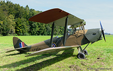 de Havilland DH.82B Queen Bee | G-BLUZ | untitled  |  This DH.82B Queen Bee is based at Old Warden in the UK. It was built in Glasgow in 1944 and is still in the RAF colours, marked as LF858. | LANGENTHAL BLEIENBACH (LSPL/---) 07.09.2025