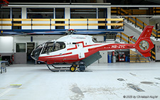 Eurocopter EC120 B | HB-ZYC | untitled (Swiss Helicopter)  |  This EC120 is awaiting the next mission sitting in the hangar at Untervaz | LSXU 07.08.2025