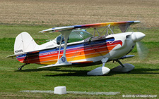 Christen Eagle | N246RL | private  |  This Christian Eagle is taxing for take-off at Hagenbuch | LSXX 15.08.2025