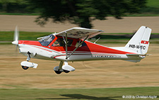 LightWing AC4 | HB-WEC | private  |  This Lightwing AC4 is just airborne at Hagenbuch. | LSXX 15.08.2025